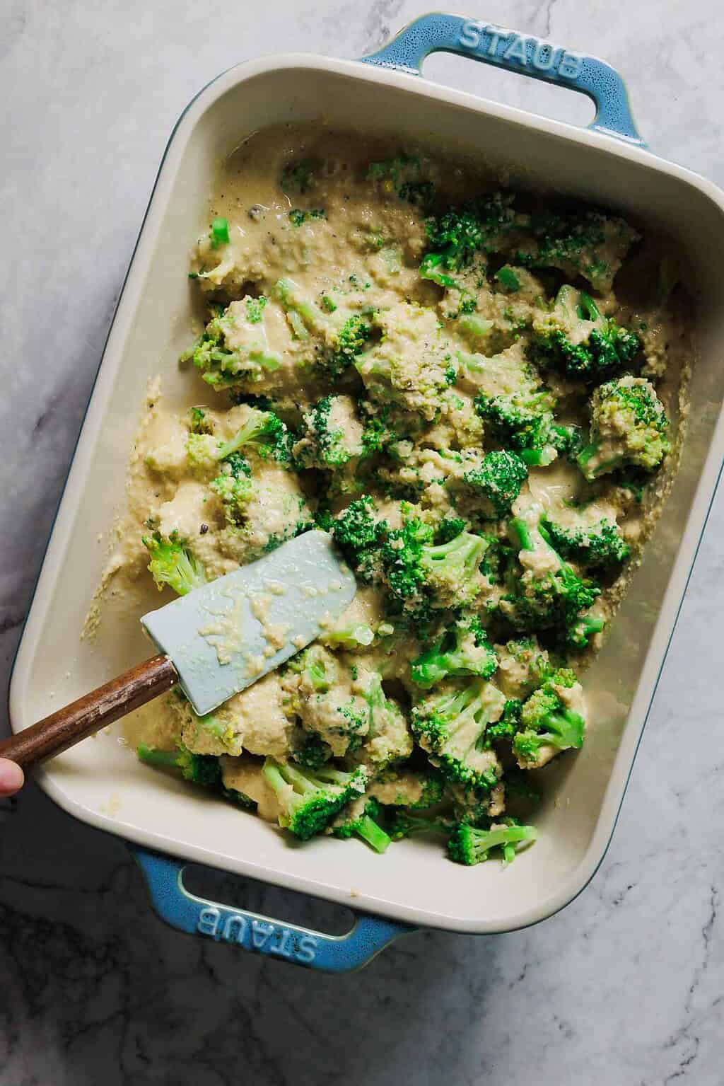 Creamy Vegan Broccoli Casserole Recipe