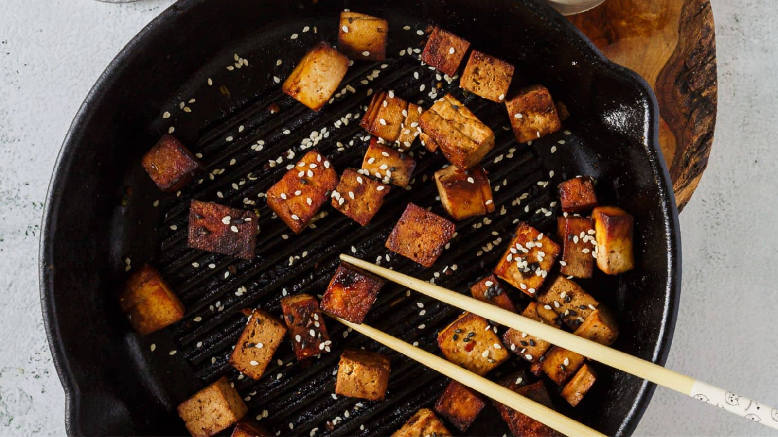A bowl of soup with a spoon in it.